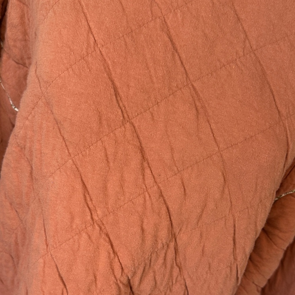 Universal Thread Terracotta Quilted Sweatshirt Wi… - image 4